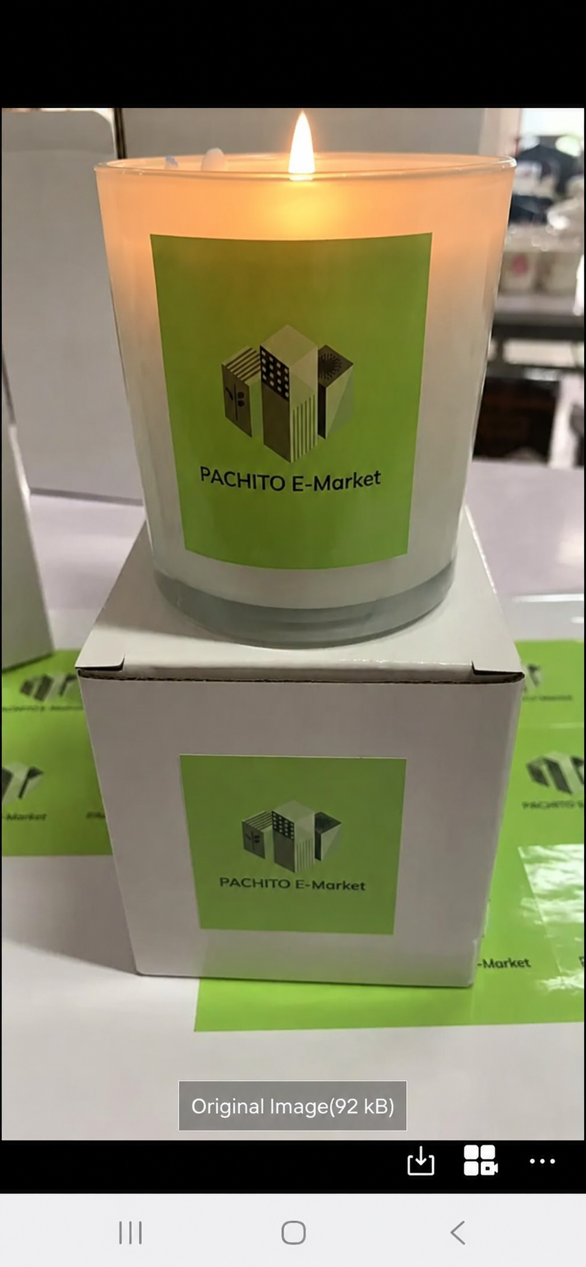 Luxury Crystal Candle